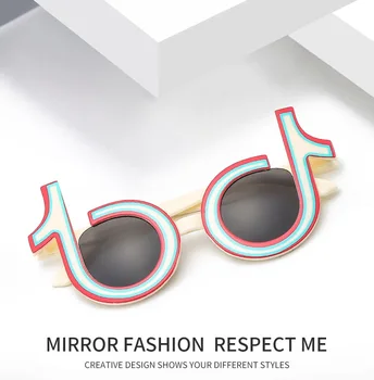 NONOR Tik Tok Trendy sunčane naočale Za žene Kratke video Platforma Marke Dizajnerske Sunčane naočale Ženske Ženske naočale za vozača