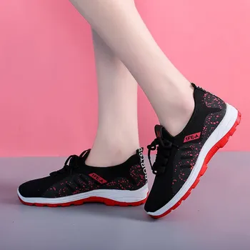 Ženske patike Ženske cipele Ljetne tenisice s prozračna mreže bez spajala na otvorenom Ženska sportska obuća za hodanje 35-40 Zapatillas Mujer