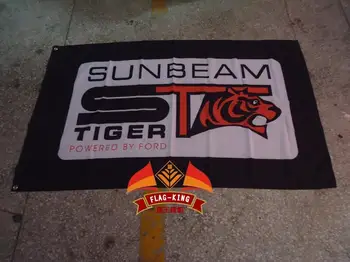 Zastava automobila sunbea m tiger ,poliester 3x5 metara