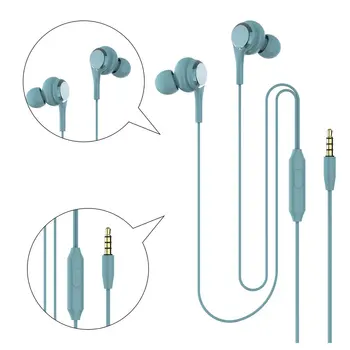 3,5 mm Univerzalne Slušalice Žica 4D Hifi Stereo Zvuk U Uhu Glazbena Igraonica za Slušalice Izdržljive Slušalice