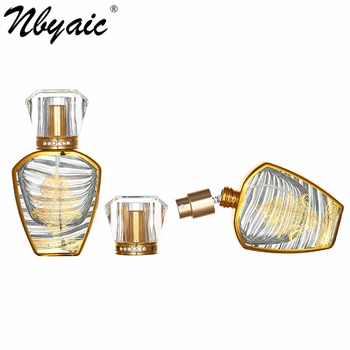 Bočice za doziranje parfema B807-30 ml zlatna galvanska staklena bočica za parfem odvojiva cijev 1 kom. prazna boca