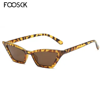 FOOSCK 2021 ženske Seksualne trg sunčane naočale Ženske dizajnerske Marke Hot prodaja Sunčane naočale s кошачьим okom Vintage naočale UV400