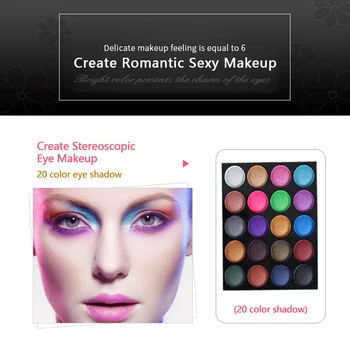 BMEISION 32 boje make-up Paleta sjenilo Moderan Set za šminkanje lica s kožna torbica Kozmetika Za žene Visoke Kvalitete TSLM1
