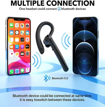 Bluetooth Slušalica S Dvostrukim Mikrofonom Шумоподавляющие Slušalice Bluetooth Bežične Slušalice Za Telefoniranje Bez Korištenja Ruku Pogodni Su Za Sve Pametne Telefone