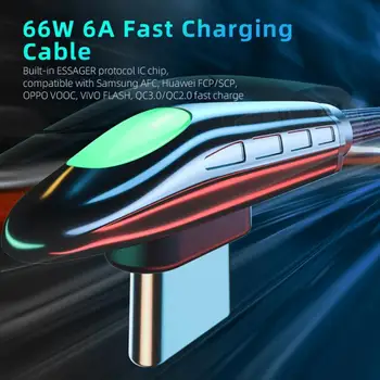 Essager Kabel USB Type C za Samsung Xiaomi Mi 6A 66 W Brzo Punjenje USB Kabel-C Punjač za mobilni telefon USBC Type-C Kabel za prijenos podataka