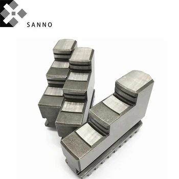 3 Čeljusti 250 samo-centrirajući uložak CNC tokarilica čeljusti ručno okretanje uložak pozitivan i anti-pandža, pokretna soft pandža