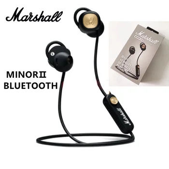 Original Marshall Minor II Bežične Bluetooth Slušalice HIFI Slušalice Bas Slušalice Sportski Slušalice za Pop-Rock Glazbe s Mikrofonom
