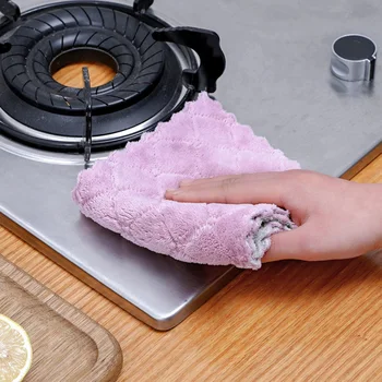Kuhinjski maramice za brisanje iz masti učinkovite Super uljno od mikrovlakana za čišćenje posuđa za pranje posuđa ručnik za čišćenje kuhinje