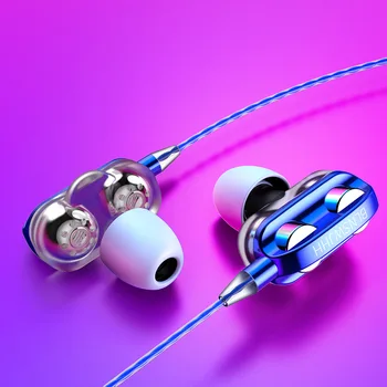Kvalitetan 6D Stereo Žičane Slušalice Za Samsung Xiaomi huawei Sa Visokim Bas Slušalice Slušalice Sportske Slušalice žičane headset Slušalice