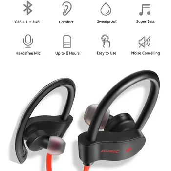 558 Bluetooth Slušalice Slušalice Stereo Bluetooth Slušalica Bežični Sportski Slušalica, Handsfree Sa Mikrofonom Za Sve Pametne Telefone