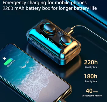 Bežične Slušalice sa Kontrolama na Dodir Bluetooth Slušalice Sportske Slušalice Za Huawei Iphone OPPO Xiaomi TWS Glazbena Slušalice Sa Mikrofonom