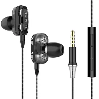 Prugast Gaming slušalice Headsest HiFi Super Bass 3,5 mm Slušalice Stereo Slušalice Ergonomski Sportski rođendanski Poklon Headsest