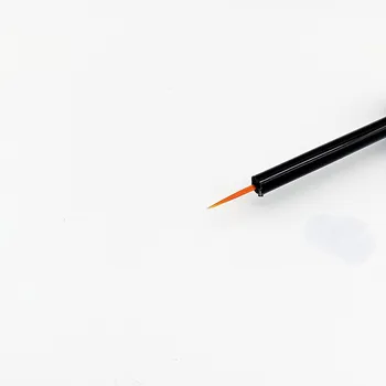 24 kom. 10 ml crni poklopac okrugla plastična olovka za oči bočica cijev prazna bistra liquid eyeliner cijev za kozmetički kontejner