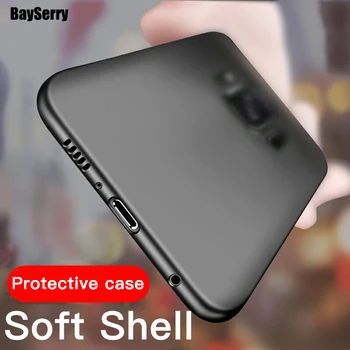 Soft Mat Torbica Stražnji Poklopac za Samsung Galaxy S20 S21 10 S9 S8 S20 S21 10 ultra-tanki Torbica za telefon Zaštitni poklopac telefona