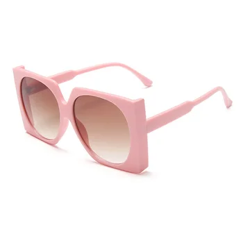Modni trg Ženske sunčane naočale Marke Dizajner Berba prevelike Punk Sunčane naočale Ženske gradijent ispunjava nijanse Naočale UV400 Oculos