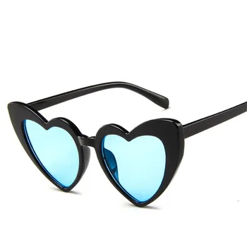 Yoovos 2021 Berba Sunčane naočale u obliku srca Ženske Plastične Candy Boje Luksuzni Sunčane Naočale Klasični Retro Ulične Naočale Oculos De Sol Gafas
