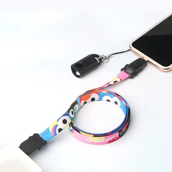 Novi Kabel Za Punjenje Čipke s Slatka očima Uzica Za Telefon sa Šarmom Micro Type C 8-pinski kabel za Punjenje Kabel Za Iphone Samsung Xiaomi Oneplus prijenos podataka