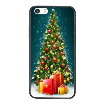 Crni Poklopac Mobitela Soft Shell 3D Vesela Sretan Božić Čestitke za Novu Godinu Za Samsung Galaxy S20 Fe S30 Ultra S20 S21 S10 S9 Plus