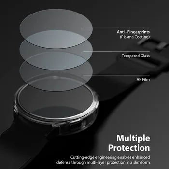5 kom. Zaštitna folija za ekran za pametne sati OPPO Realme Watch S Pro Master Edition 2.5 D Prozirna / Anti-Plava 9-satni film od kaljenog Stakla