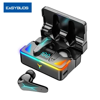 EASYBUDS TWS X7 Bežični Gaming slušalice s niskim kašnjenjem IPX7 Vodootporan Sa led zaslon Stalak za punjenje kutija Za slušalice HiFi Buke