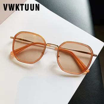 VWKTUUN Trendy sunčane naočale za žene i Za muškarce Boxy Vintage sunčane naočale Prozirne leće Nijanse TR Okvir prevelike Sunčane naočale sunčane naočale