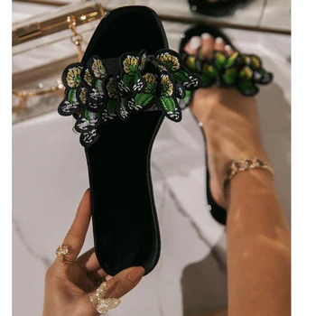 2021 Godišnje ženske cipele ručne izrade Trendi sandale i Papuče-leptir s otvorenim vrhom Za boravak na otvorenom Plus Veličina 41