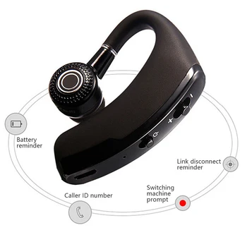 Slušalice V9 Za Telefoniranje Bez Korištenja Ruku Poslovne Bluetooth Slušalica S Mikrofonom Bežična Bluetooth Slušalica Za Smanjenje Buke Prilikom Vožnje