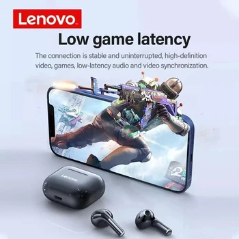 NOVI Originalni Lenovo LP40 TWS Bežične Bluetooth Slušalice 5.0 Dual Stereo Buke Басовое osjetljiv na Dodir za Upravljanje Dugo čekanje 300 mah