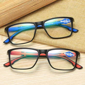 Zilead Vintage TR90 Naočale za čitanje i Za žene i Za muškarce Anti-Plavo Svjetlo Naočale za dalekovidost Bifokalni Kratkovidan Naočale za dalekovidnost+1.0+1.5+4