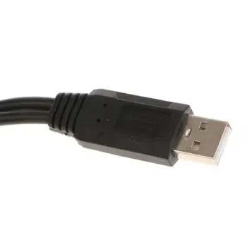 Usb 2.0 A Od muškarca Do 2 Žene Dual USB Ženski Priključak Y Razdjelnik Adapter Kabel Hub Kabel Priključak Pretvarača za Napajanje