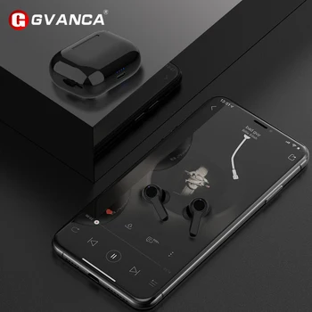 Slušalice GVANCA T-12 S Dugom Baterijom HD Stereo TWS Bluetooth Slušalice su Bežične Slušalice Sa Kontrolama na Dodir Sa Dual-Mikrofon zvučnu izolaciju
