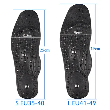 1 Par Gel Magnetskih Masaža стелек Za mršavljenje cipela za mršavljenje Ulošci za akupresure Tabani umetanje Skida Umor Nogu Njegu stopala
