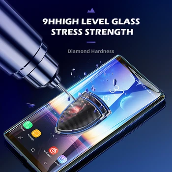 Potpuna pokrivenost Kaljeno Staklo za Samsung Galaxy S21 Plus S20 Ultra S10 S8 S9 e Plus 5 G Napomena 20 Ultra 8 9 10 S Zaštitnik Ekrana