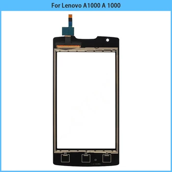 Novost za Lenovo A1000 A 1000 osjetljivim na Dodir Digitalizator Senzor LCD zaslon Prednje Staklo Objektiva A1000 Zamjena zaslona osjetljivog na dodir