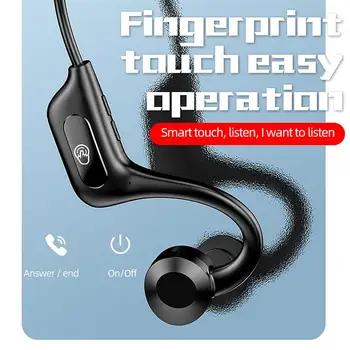 Koštano Vodljivost Sportske Bluetooth Slušalice Ne U Uhu Vodootporne Slušalice S redukcijom šuma Slušalice Za Trčanje Slušalice Za Vježbe Music player