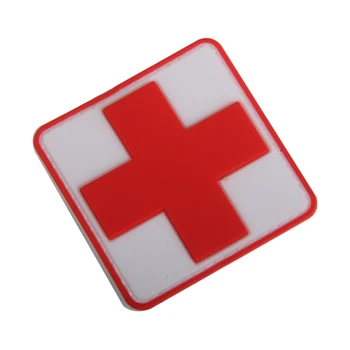 Krpa za ikone s kukom Crvenog Križa od PVC-a za pružanje prve medicinske pomoći na otvorenom