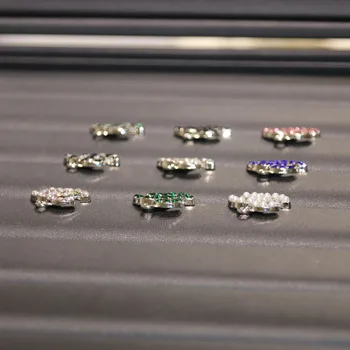 Visokokvalitetni metalni temperament pun dijamant najfinije gumb 10 komada, инкрустированная dijamant-biser, ukrasni metalni gumb