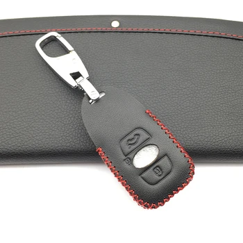 2018 Posebna ponuda torbica od prave kože za auto stil privezak, prsten za ključeve za Subaru BRZ XV Forester, Legacy Outback ključeve od automobila shell