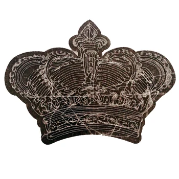 Veleprodaja Zakrpe Crown Vez Zakrpe Šljokice krpa Ikone, Pribor Za Odjeću i Željeza Na Zakrpe Za Odjeću