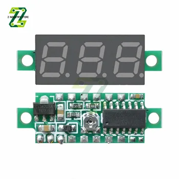 0,28-inčni LED Digitalni Zaslon Panel Voltmetar dc 0-100 3-žični Mini-Voltmetar Kontrolni Detektor Alat Mjerač Napona Tester