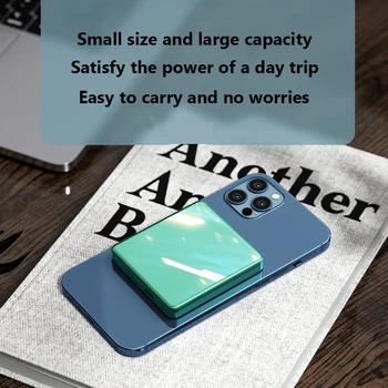 Za iphone 12 13 pro promax mini Mobilni telefon powerbank Vanjska baterija 10000 mah mini Bežične magnetsko Brzi punjač Power bank