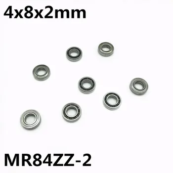10шт MR84ZZ-2 4x8x2 mm Utor kuglični ležaj Minijaturni ležaj visoke kvalitete