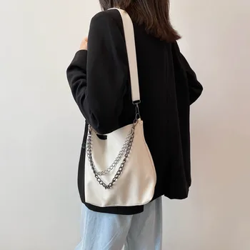 Creative ženska torba nova ženska dijagonalni velika torba na jedno rame, modni trend, torbe preko ramena s lancem velikog kapaciteta