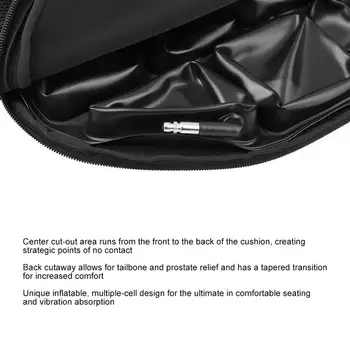 Zračni Jastuk Presvlaka Za Sjedala Moto Univerzalna Podloga Za Sjedala Jednog Inflatable Zračni Jastuk Za Hlađenje Jastuk Sjedala