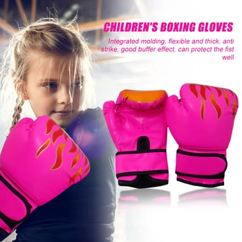 2 kom. Boksačke rukavice Dječji Prozračna Muay Sparing Пробивание Karate Kickboxing Stručni Vatrene Trening Borbene Rukavice