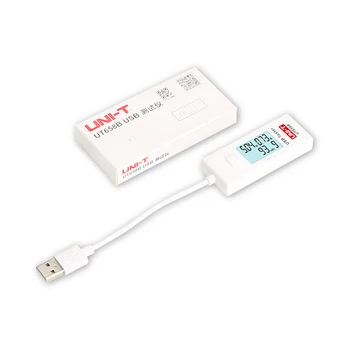 UNI T UT658B USB Tester Telefon Računalo Napon punjenja Struja Monitor Energije pozadinsko Osvjetljenje LCD zaslona