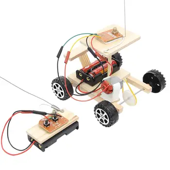Dječji Kompleti Za montažu Drvenih Električnih Vozila Obrazovne Znanstveno-tehnički Setovi edukativne Igračke